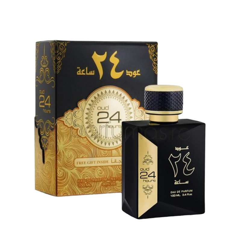 Oud 24 Hours Eau de Parfum 100ml bottle by Ard Al Zaafaran available at The Perfume Savor