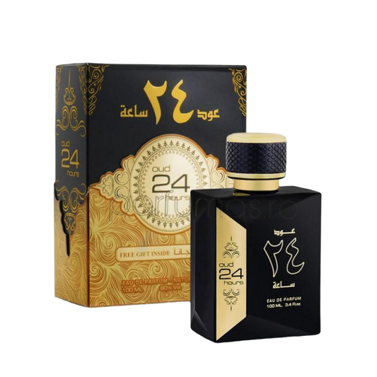 Oud 24 Hours Eau de Parfum 100ml bottle by Ard Al Zaafaran available at The Perfume Savor
