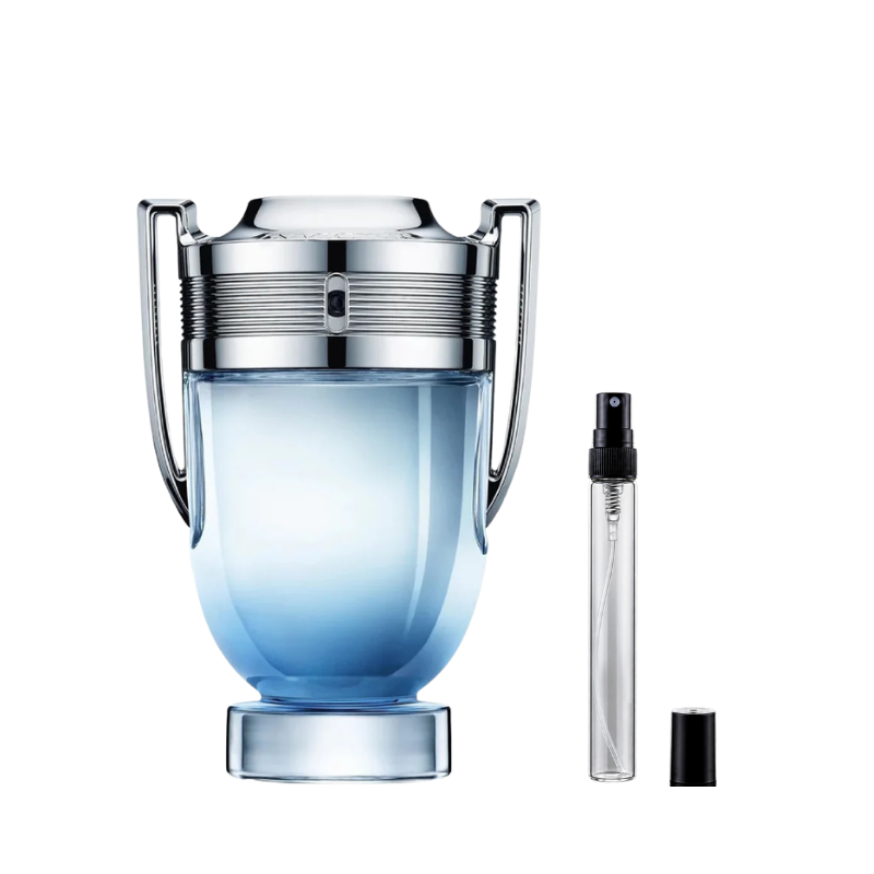 Paco Rabanne Invictus Aqua Eau de Toilette decants available at The Perfume Savor