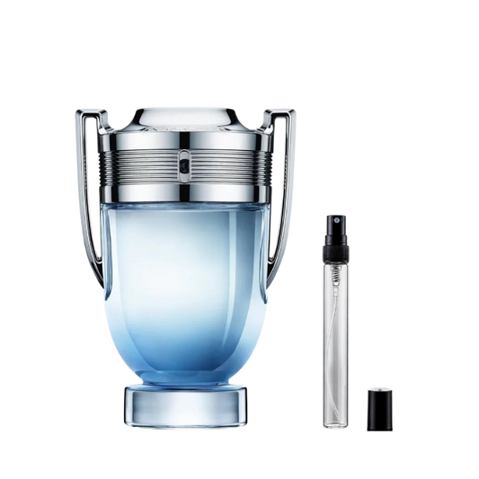 Paco Rabanne Invictus Aqua Eau de Toilette decants available at The Perfume Savor