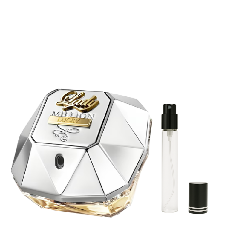 Paco Rabanne Lady Million Lucky Eau de Parfum Decants available at The Perfume Savor