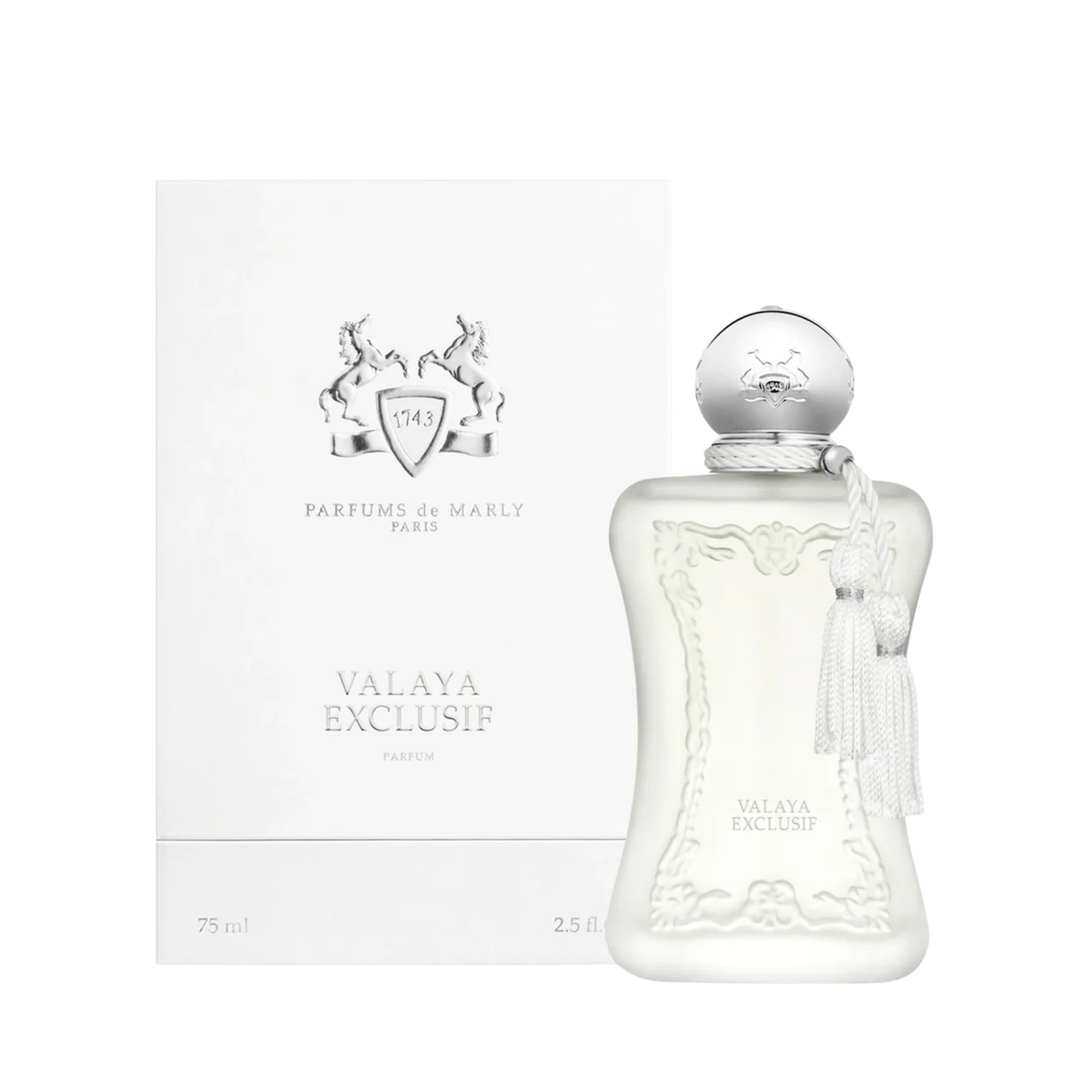 Parfums de Marly Valaya Exclusif Eau de Parfum 75ml bottle available at The Perfume Savor