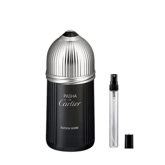 Pasha de Cartier Edition Noire Eau de Toilette decant bottles available at The Perfume Savor