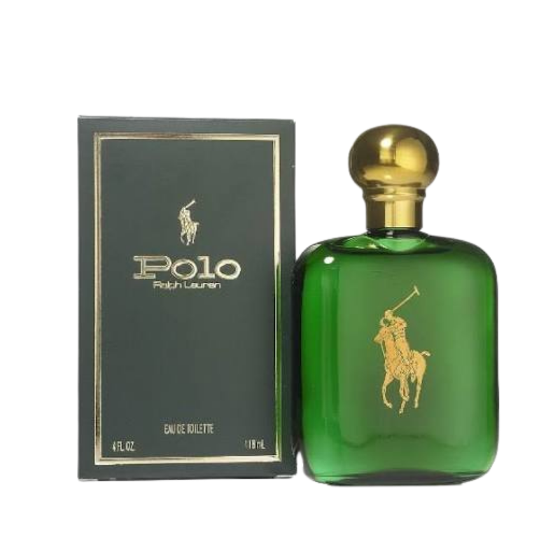 Polo Ralph Lauren Green Eau de Toilette 118ml bottle for men available at The Perfume Savor