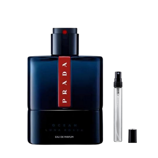 Prada Luna Rossa Ocean Eau de Parfum sample decants available at The Perfume Savor