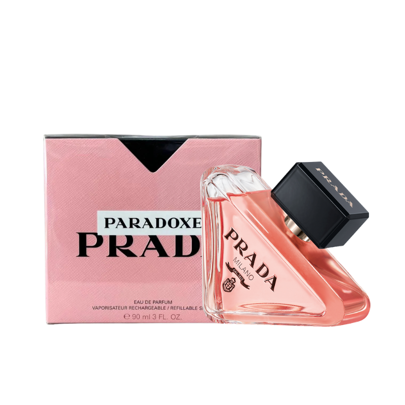 Prada Paradoxe Eau de Parfum 90ml bottle available at The Perfume Savor