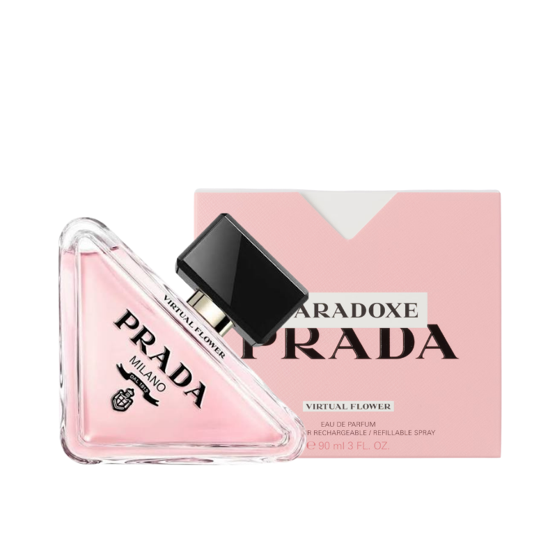 Prada Paradoxe Virtual Flower Eau de Parfum 90ml full bottle available at The Perfume Savor