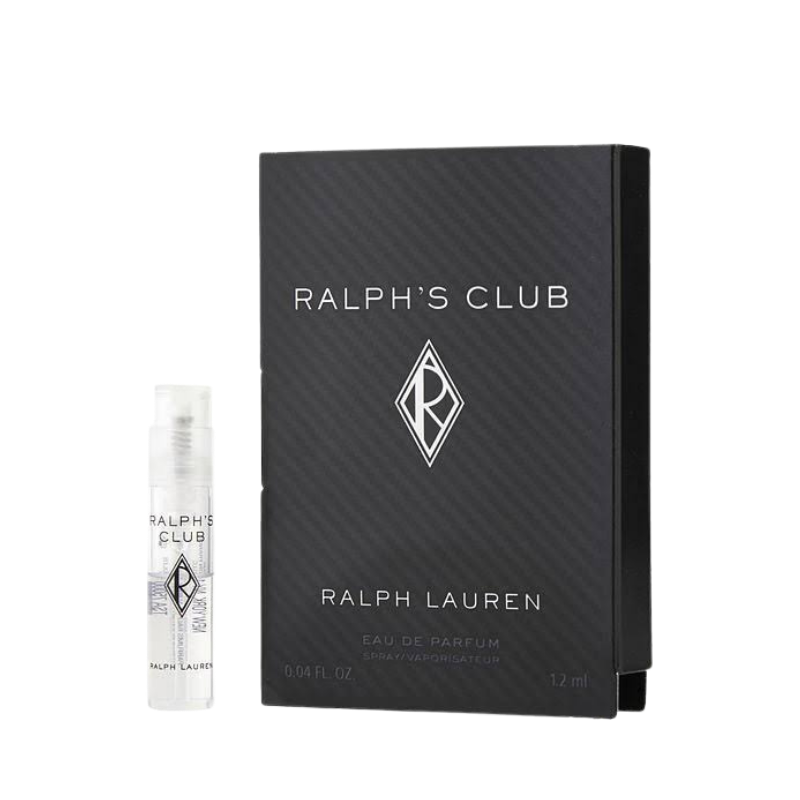 Ralph Lauren Ralph's Club Parfum 1.2ml official sample vial available at The Perfume Savor