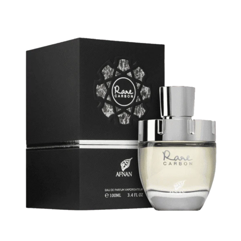 Rare Carbon Eau de Parfum 100ml by Afnan bottle available at The Perfume Savor