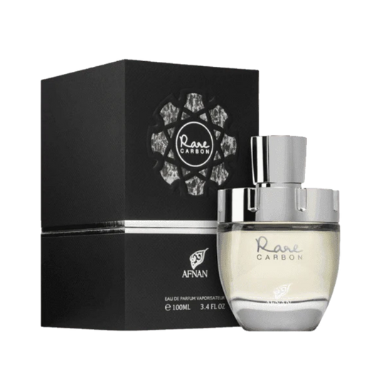 Rare Carbon Eau de Parfum 100ml by Afnan bottle available at The Perfume Savor