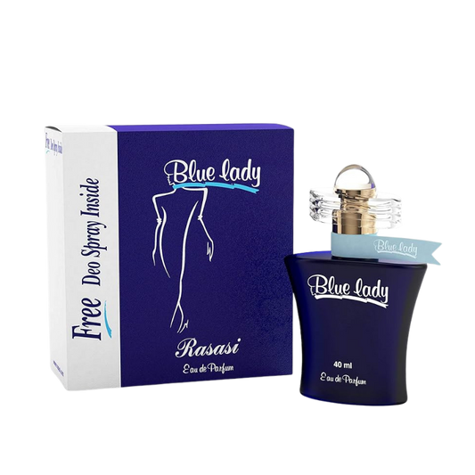 Blue Lady Eau de Parfum 40ml for Women by Rasasi available at The Perfume Savor