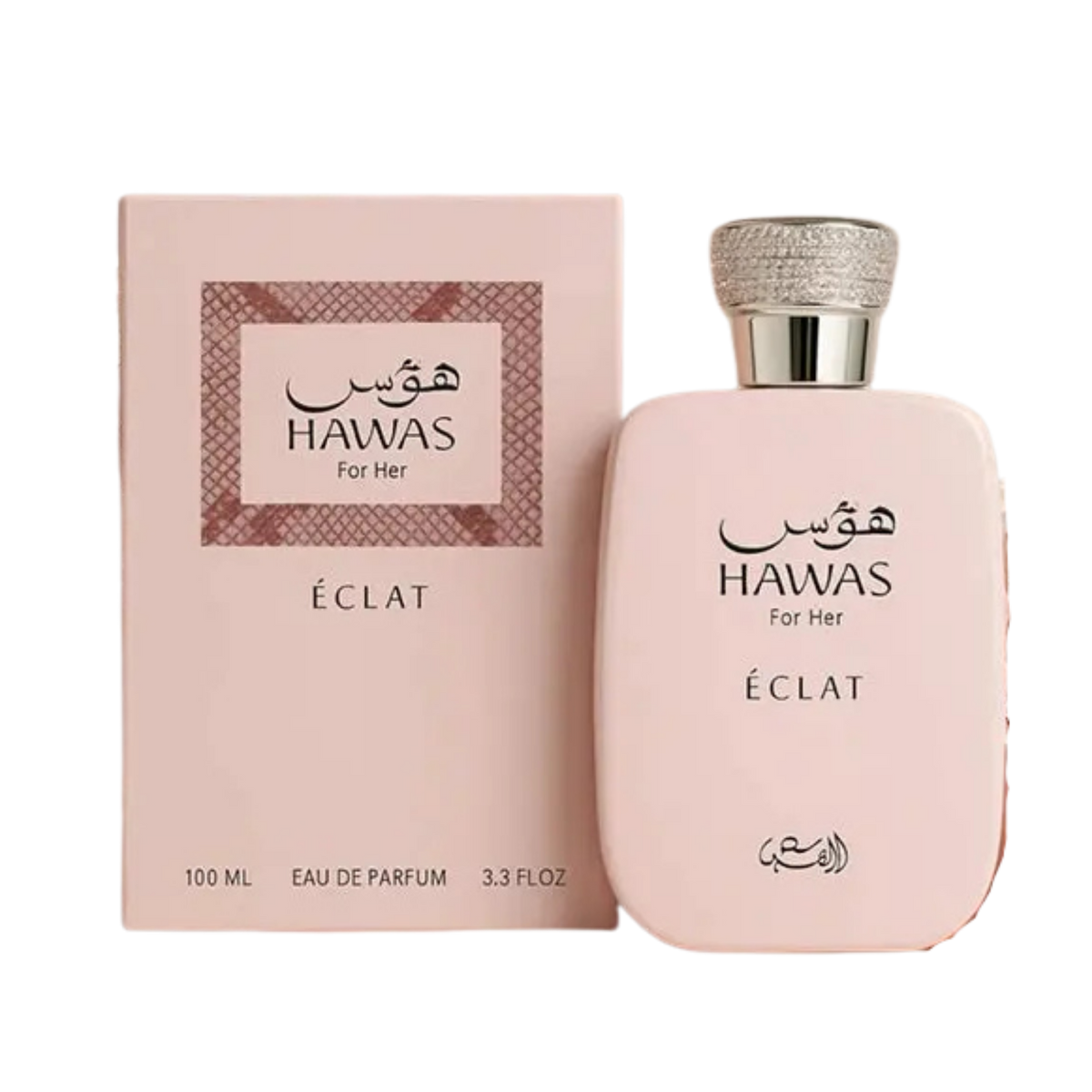 Rasasi Hawas For Her Eclat Eau de Parfum 100ml bottle available at The Perfume Savor