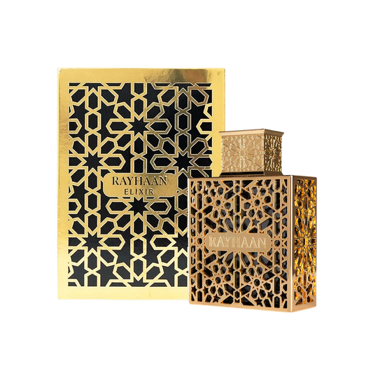 Rayhaan Elixir Eau de Parfum 100ml bottle available at The Perfume Savor