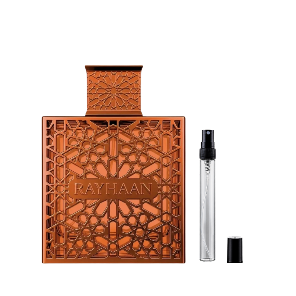 Rayhaan Vantage Eau de Parfum decant bottles available at The Perfume Savor
