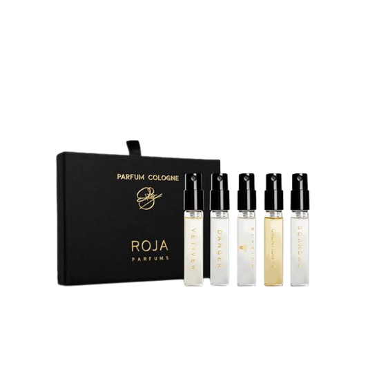Roja Parfums Parfum Cologne Spray Vial Set 5x2ml discovery collection available at The Perfume Savor