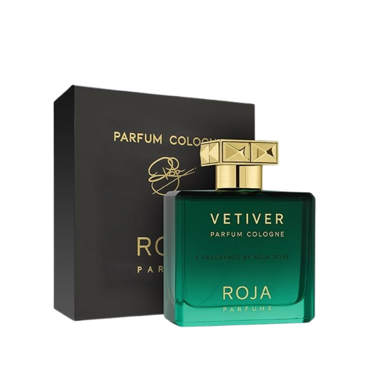 Roja Parfums Vetiver Pour Homme Parfum Cologne 100ml bottle available at The Perfume Savor