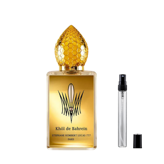 Stephane Humbert Lucas 777 Khol De Bahrain Eau de Parfum sample decants available at The Perfume Savor