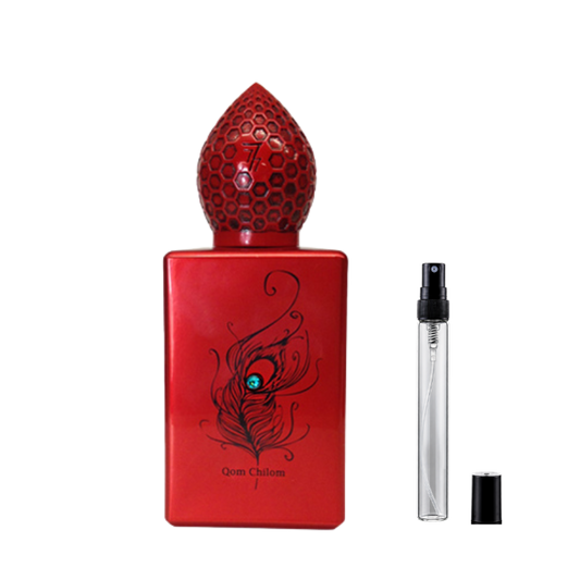 Stephane Humbert Lucas 777 Qom Chilom Eau de Parfum sample decants available at The Perfume Savor