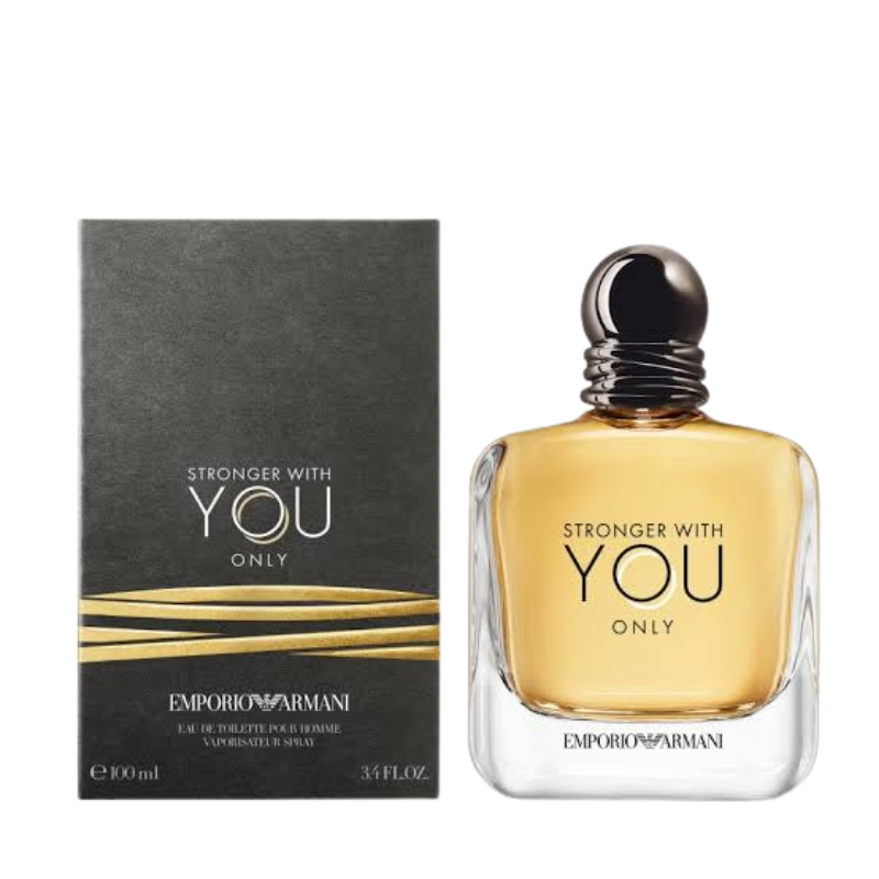 Stronger With You Only By Giorgio Armani Eau de Toilette 100ml bottle for men available at The Perfume Savor