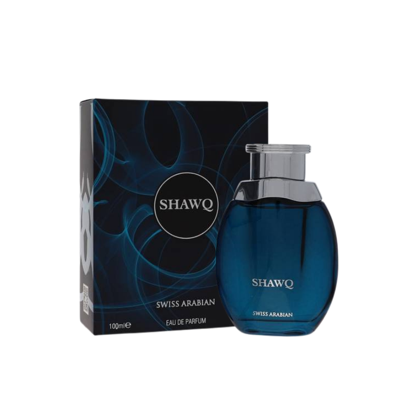 Shawq Eau de Parfum 100ml by Swiss Arabian bottle available at The Perfume Savor