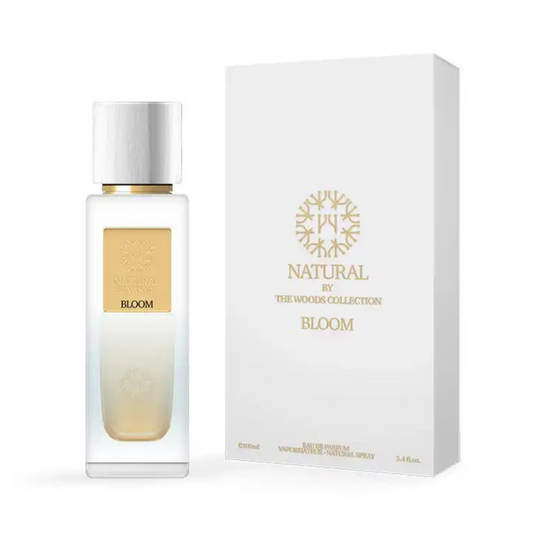 The Woods Collection Bloom EDP 100ml bottle available at The Perfume Savor