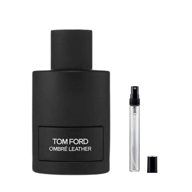 Tom Ford Ombre Leather Eau de Parfum decants available at The Perfume Savor