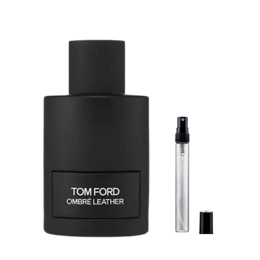 Tom Ford Ombre Leather Eau de Parfum decants available at The Perfume Savor