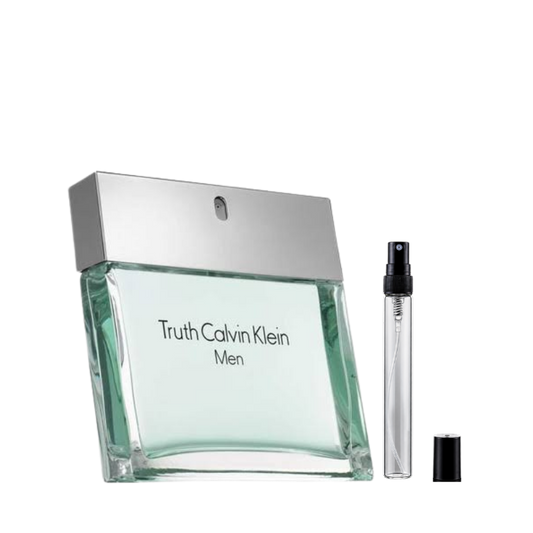 Truth For Men By Calvin Klein Eau de Toilette sample decants available at The Perfume Savor