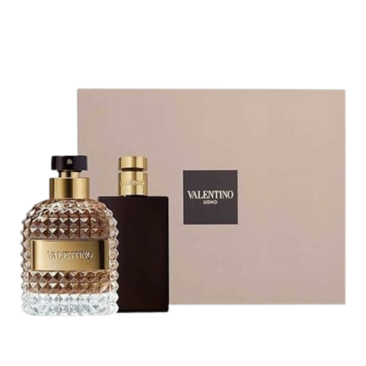 Valentino Uomo EDT For Men 2 Pcs Gift Set available at The Perfume Savor