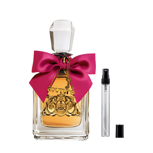 Viva la Juicy by Juicy Couture Eau de Parfum decant bottles available at The Perfume Savor