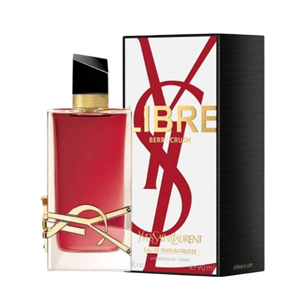 Yves Saint Laurent Libre Berry Crush Eau de Parfum Fruitee 90ml full bottle available at The Perfume Savor