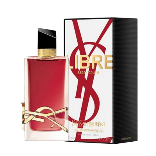 Yves Saint Laurent Libre Berry Crush Eau de Parfum Fruitee 90ml full bottle available at The Perfume Savor