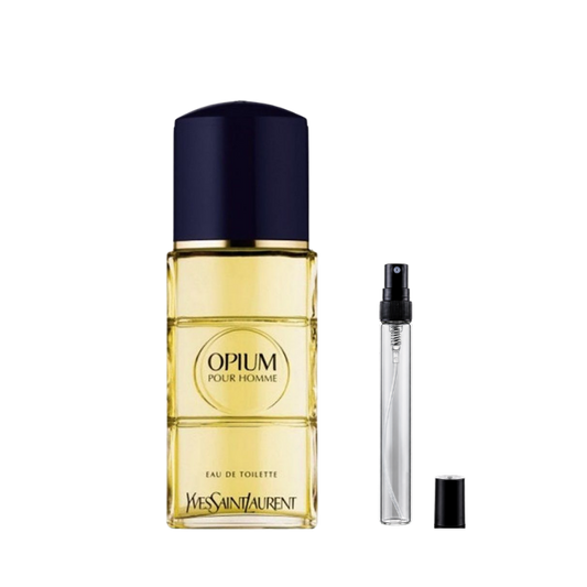 Yves Saint Laurent Opium Pour Homme Eau de Toilette decant bottles available at The Perfume Savor